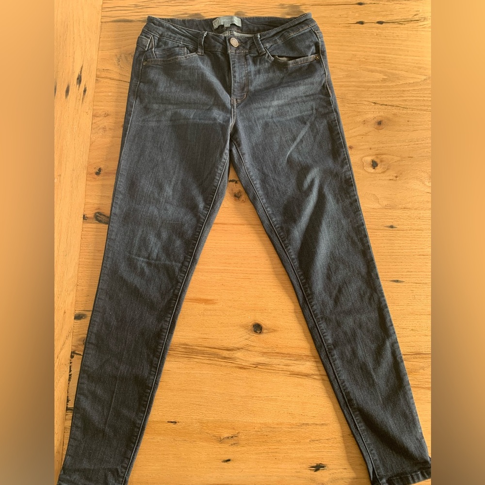 Wit and Wisdom Women’s Jeans Size 8 Dark Blue ‎ Straight Leg Great Condit…